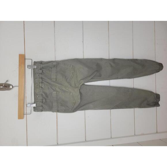 American Eagle Outfitters size 000 x-short army green relaxed mom jogger pants - Picture 3 of 6